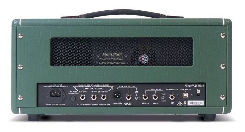 Фото Ламповый гитарный усилитель-голова Blackstar St. James JJN 50 Head