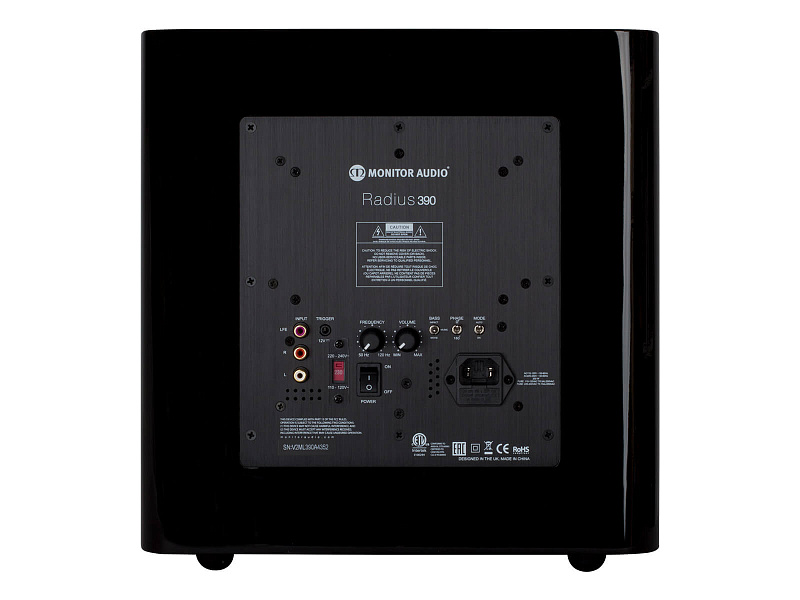 Monitor Audio Radius Series 390 Gloss Black в магазине Music-Hummer