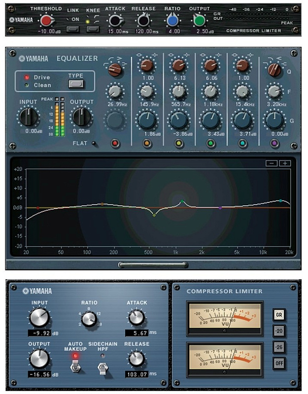 Фото Плагин Channel strip Yamaha AE-011
