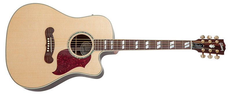 Фото Электроакустическая гитара GIBSON SONGWRITER DELUXE STUDIO ANTIQUE NATURAL