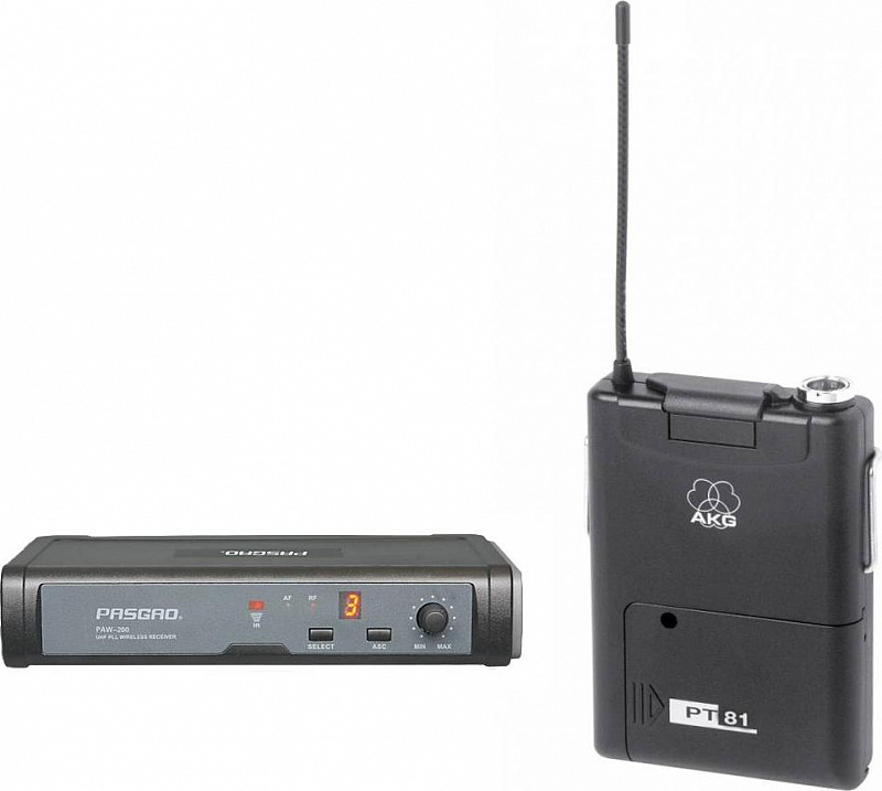 Pasgao PAW260/ PT81 745-749 MHz  Радиосистема + передатчик  в магазине Music-Hummer