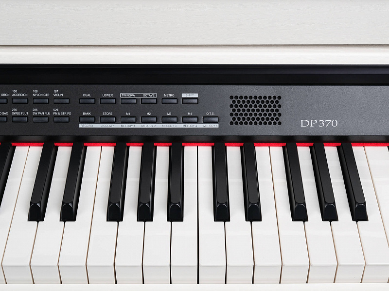 Цифровое пианино Medeli DP370-PVC-WH, белое, сатин в магазине Music-Hummer