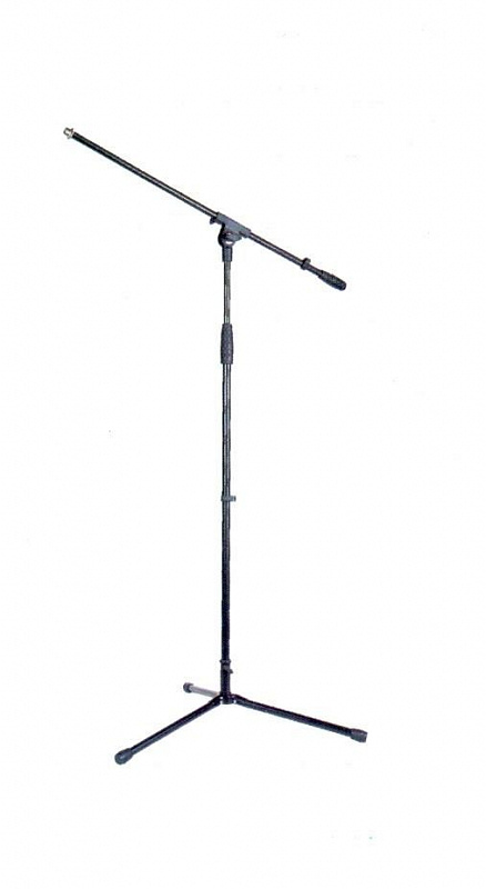 NordFolk NMS12B стойка микрофонная напольная "журавль", h 1000-1760 мм, сталь, черная в магазине Music-Hummer