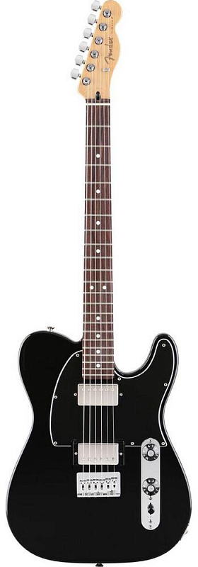 Фото Электрогитара FENDER TELECASTER BLACKTOP HH RW BLK