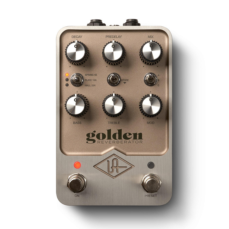 Процессор эффектов Universal Audio Golden Reverberator в магазине Music-Hummer