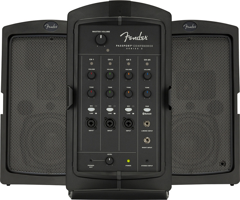 Фото Портативная система звукоусиления FENDER Passport Conference Series 2 Black 230V EU 