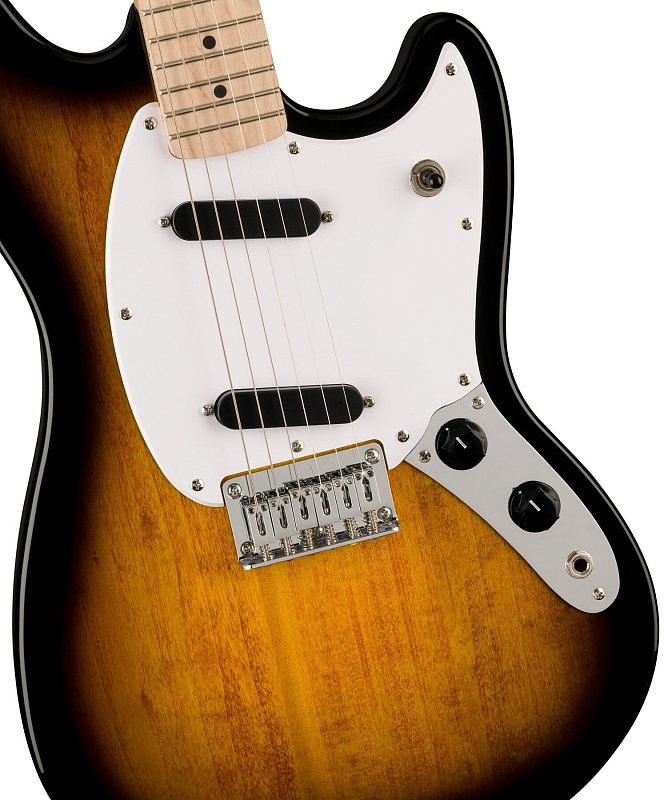 Фото Электрогитара FENDER SQUIER Sonic Mustang 2-Color Sunburst