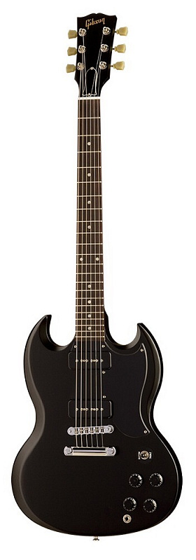 Фото Электрогитара GIBSON SG Special 60’s Tribute Worn Satin Ebony