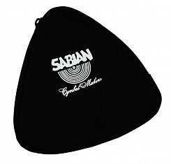 Sabian Black Zippered Triangle Bag 6