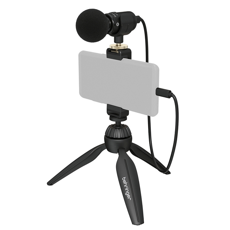 Комплект для профессионального видео (микрофон, стойка, кабель, чехол) BEHRINGER GO VIDEO KIT в магазине Music-Hummer