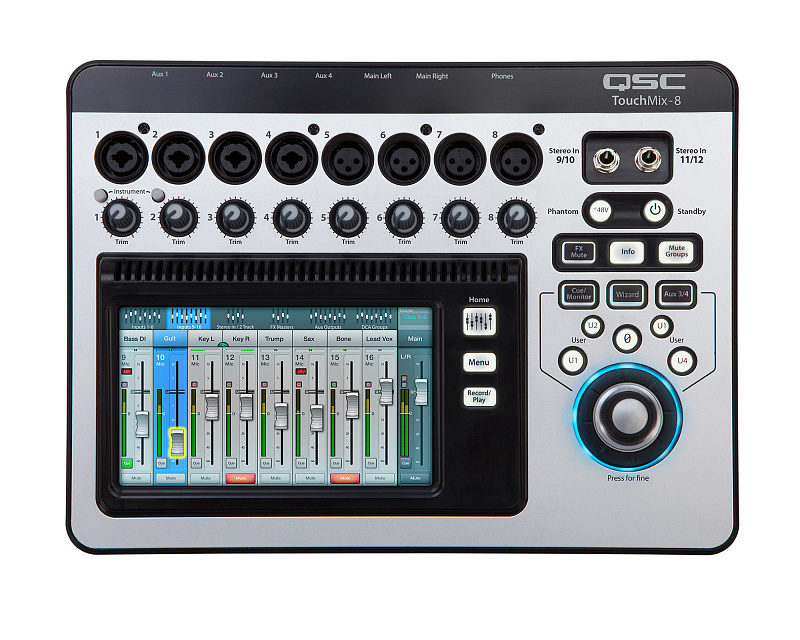 QSC TouchMix-8 Цифровой микшерный пульт в магазине Music-Hummer