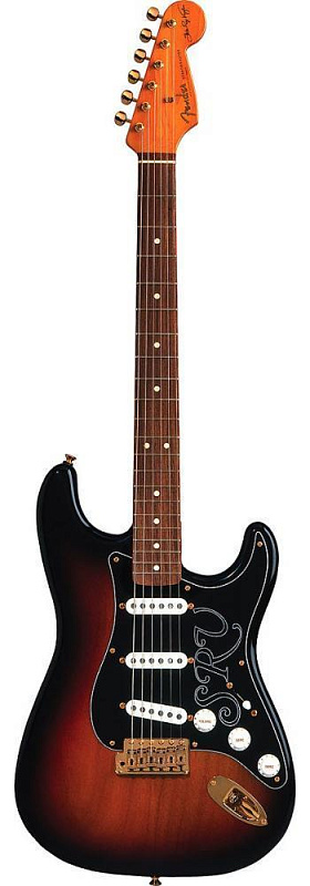 Фото Электрогитара FENDER STEVIE RAY VAUGHAN STRATOCASTER RW 3-COLOR SUNBURST