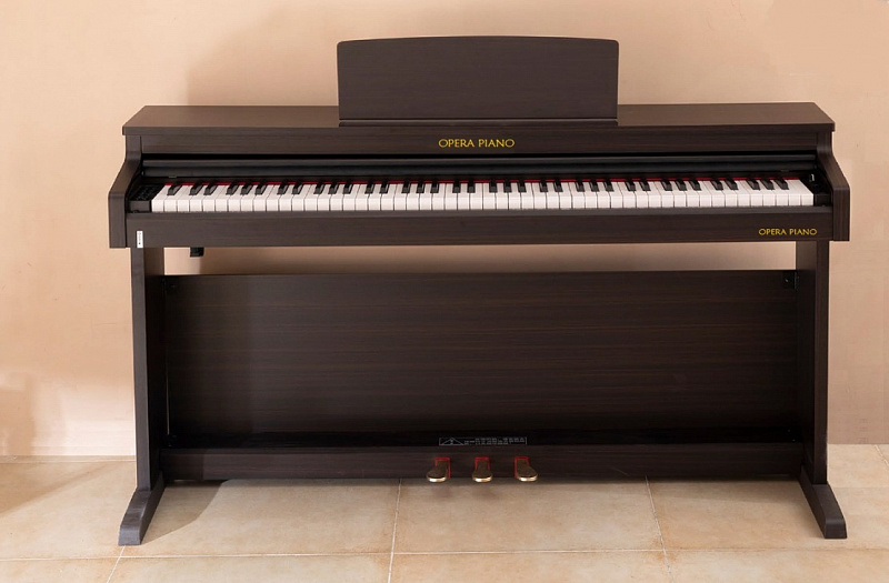 Цифровое пианино OPERA PIANO DP145 коричневое в магазине Music-Hummer