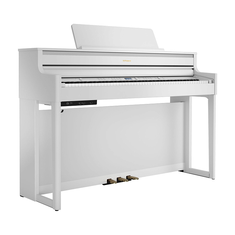 Фото Цифровое пианино ROLAND HP704 WH SET