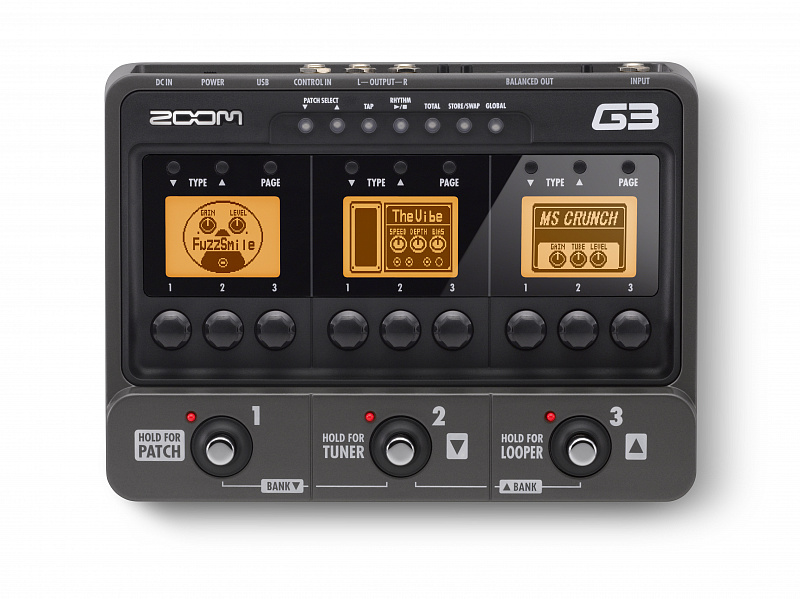 Гитарный процессор Zoom G3 в магазине Music-Hummer