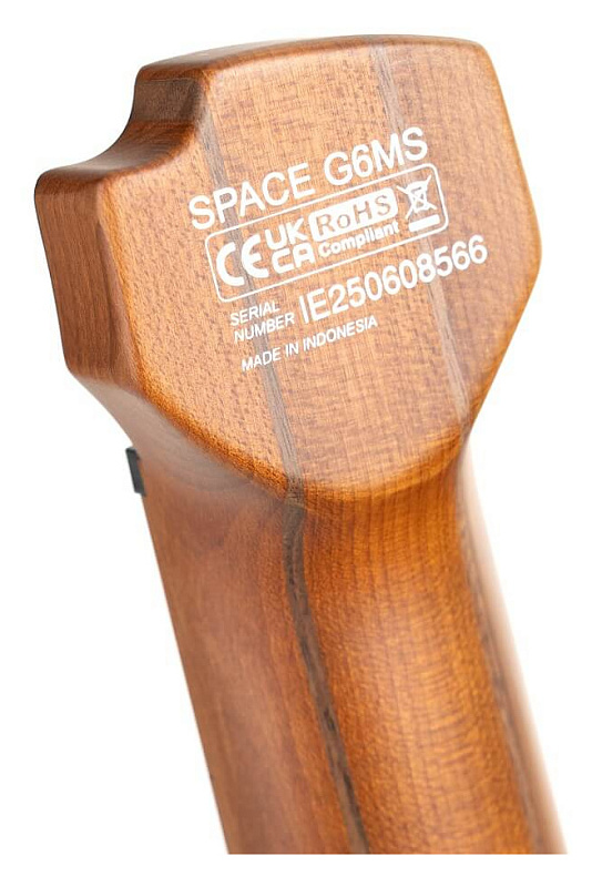 Фото Безголовая электрогитара Cort Space-G6MS-SGTQ-WBAG Space series, бирюзовый