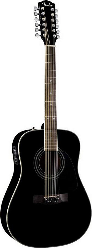 Фото Акустическая гитара FENDER CD-160 SE-12 STRING BLACK
