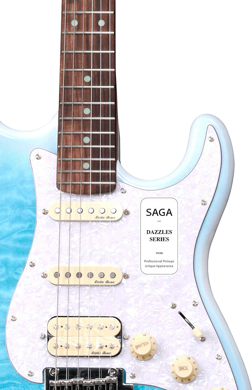 Фото Электрогитара SAGA COSMIC OCEAN