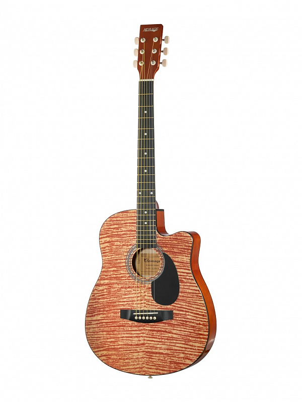 LF-3800CT-N Фольковая гитара вырез HOMAGE в магазине Music-Hummer
