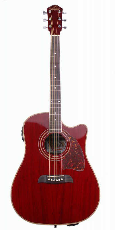 Oscar Schmidt OG2CE TR Электроакустическая гитара  в магазине Music-Hummer