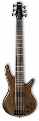 IBANEZ GIO GSR206B-WNF WALNUT FLAT 6-струнная бас-гитара, цвет ореховый