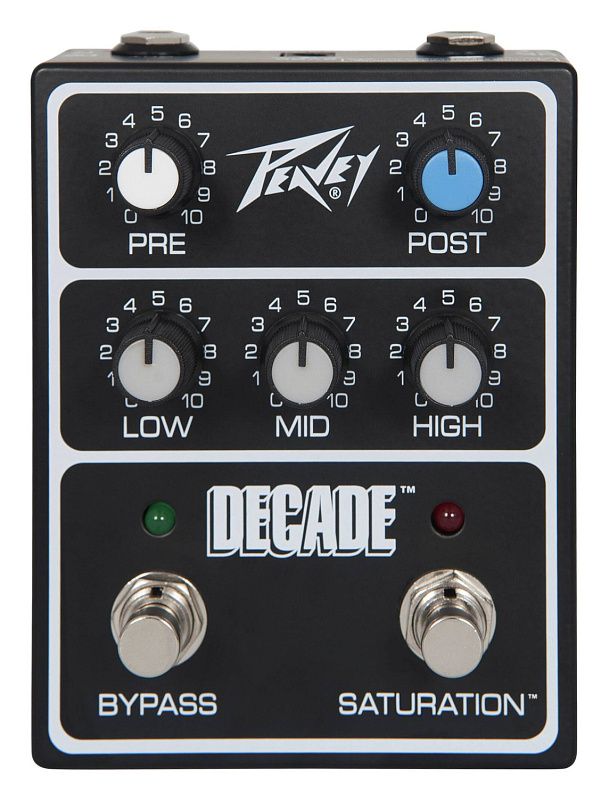 Фото Педаль эффектов PEAVEY Decade Preamp Effects Pedal