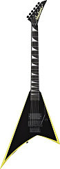 Электрогитара JACKSON RR24 RANDY RHOADS BLACK WITH YELLOW BEVELS