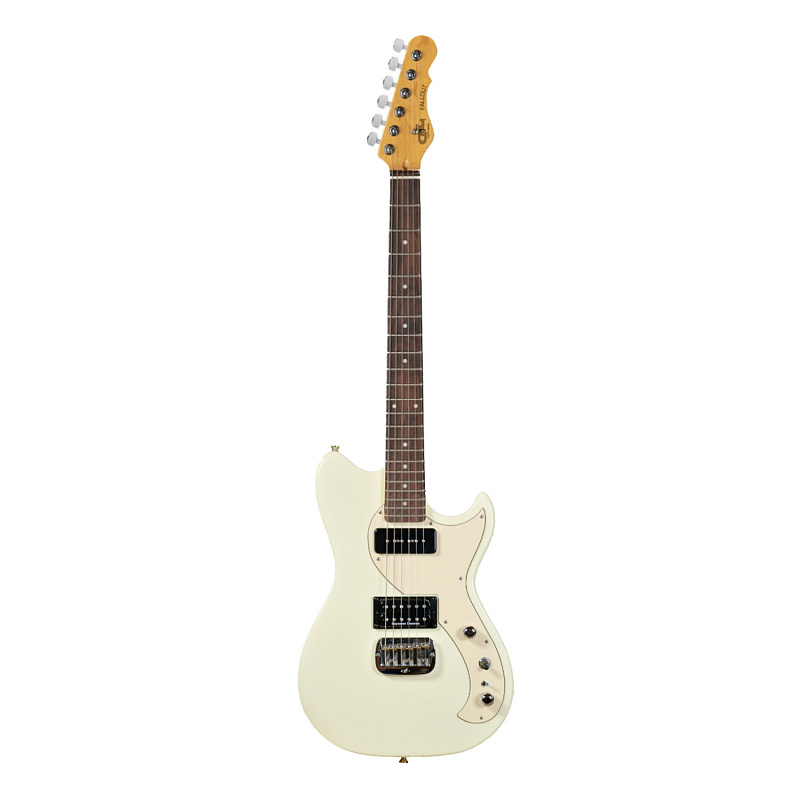 Фото Электрогитара G&L Fallout Alpine White CR, с кейсом