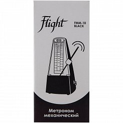 Метроном механический FLIGHT FMM-10 BLACK
