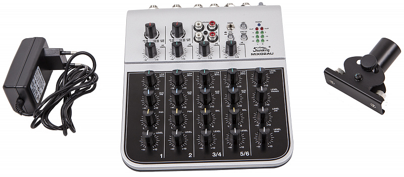 Soundking AS-MIX02AU  Компактный микшер в магазине Music-Hummer