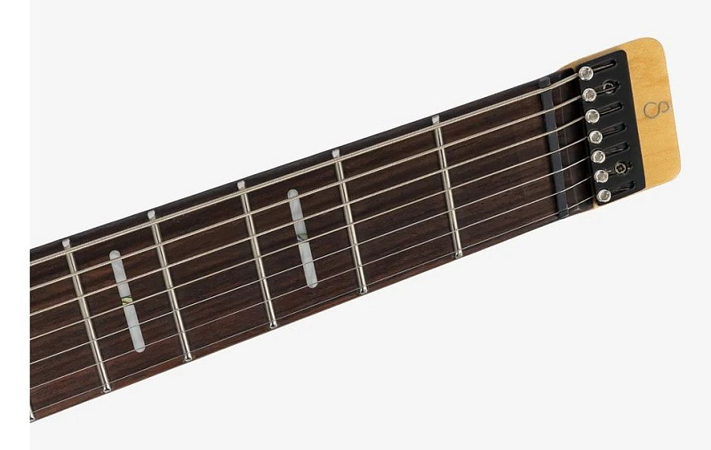 Фото Семиструнная безголовая электрогитара Sire X6 Headless 7 BK.S, чёрный матовый