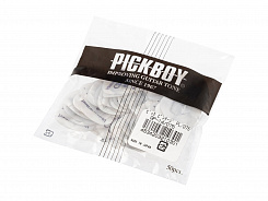 Медиаторы Pickboy GP-14/075 Celluloid Vintage Classic White Pearl