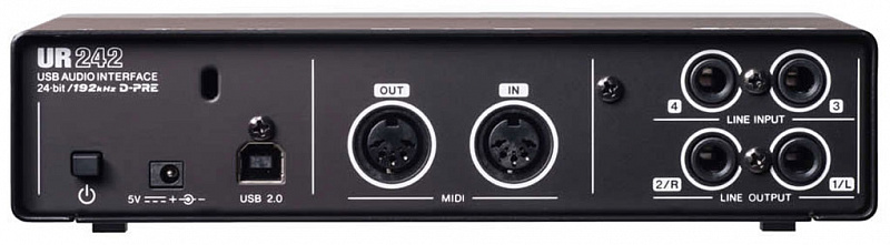 Steinberg UR242 USB-аудиоинтерфейс в магазине Music-Hummer