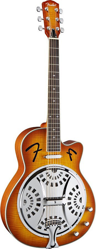 Фото Электроакустическая гитара FENDER FR50CE RESONATOR
