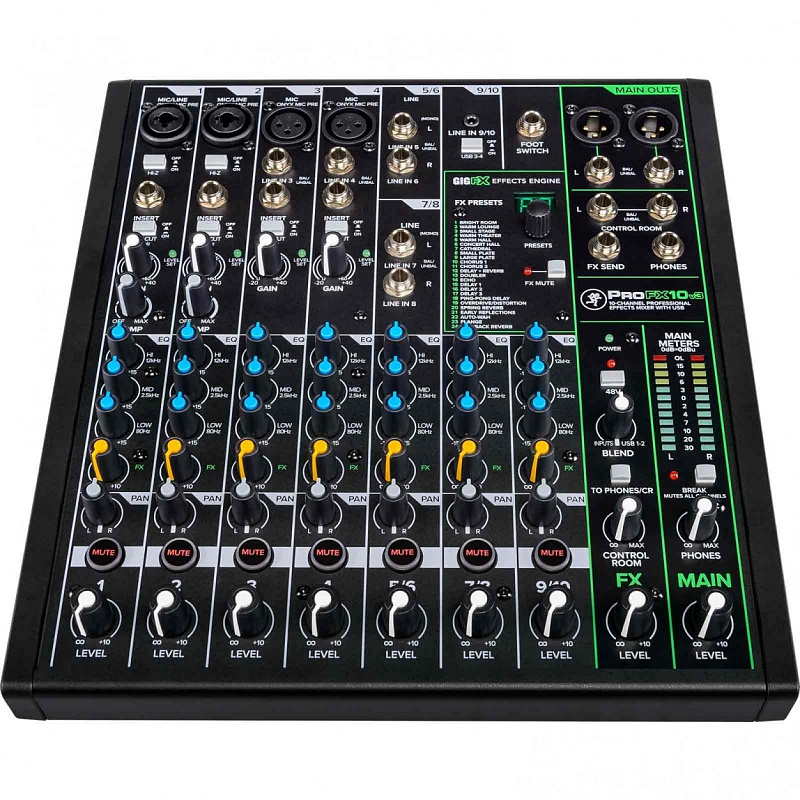 Фото Микшерный пульт Mackie ProFX10v3