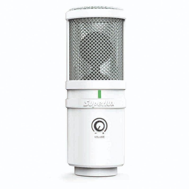 Динамический вокальный USB микрофон Superlux E205UMKII (White) в магазине Music-Hummer