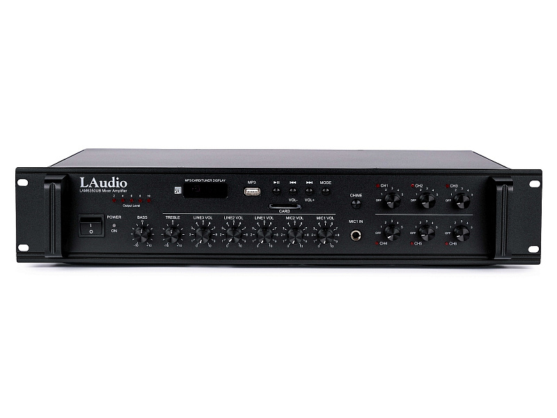 Усилитель мощности трансляционный LAudio LAM6350UB, 350Вт в магазине Music-Hummer