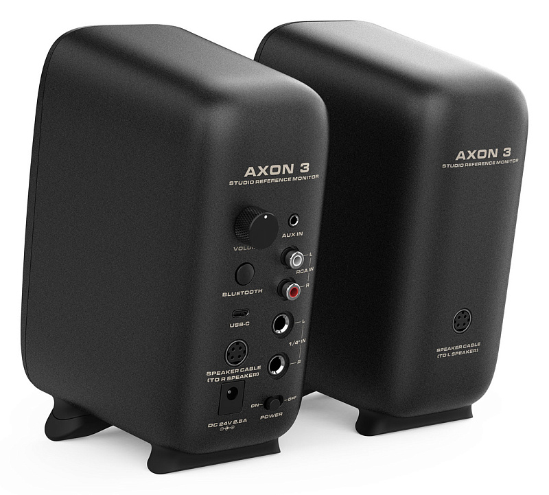 Фото Студийные мониторы Nux NFM-03-BK AXON-3
