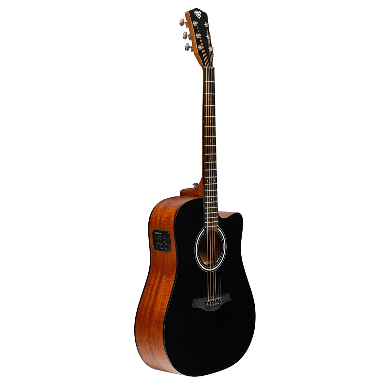 Фото Электроакустическая гитара ROCKDALE Aurora D3 C BK E Gloss