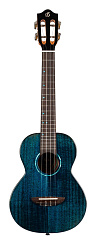 Укулеле тенор FLIGHT IRIS Tinta Tenor TDB, прозрачный синий