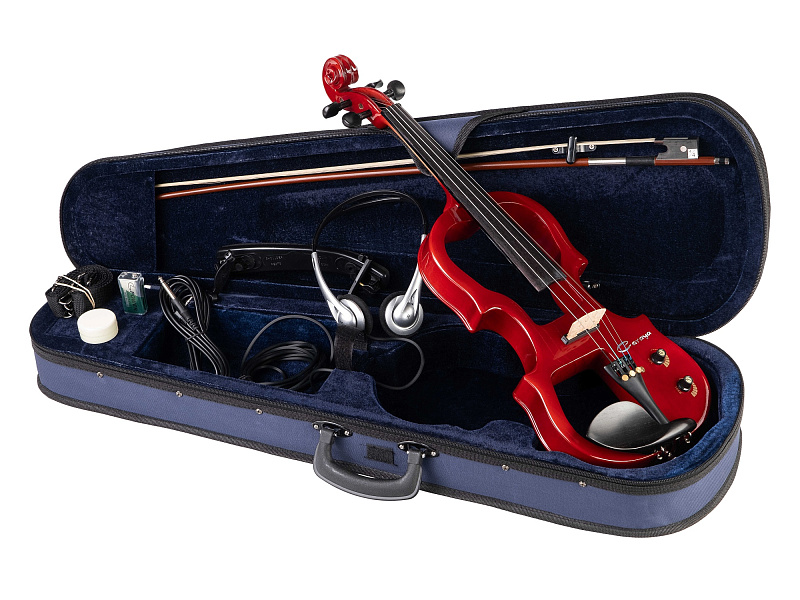 Фото Электроскрипка активная 4/4 Caraya EV-20RD