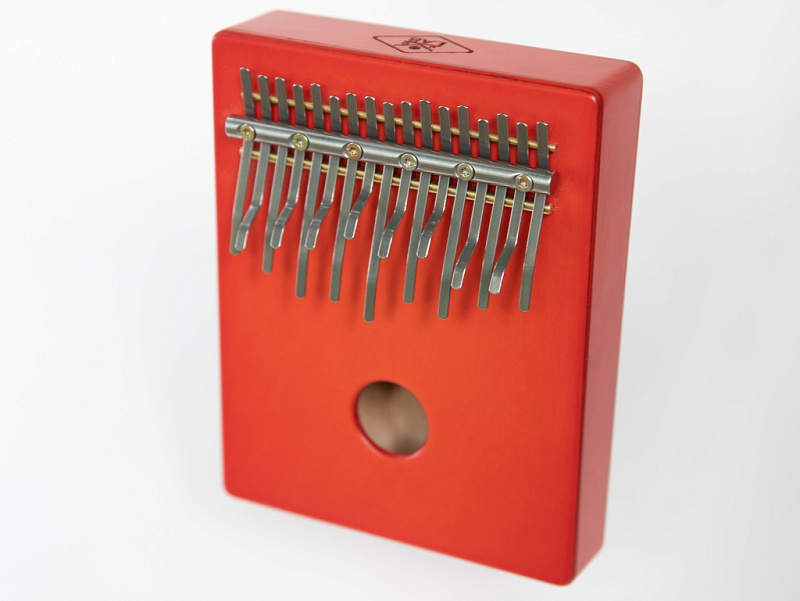 Фото KL-A-K17BSPM-R Калимба каримба 17, Saregama, большая, красная, Kalimba LAB