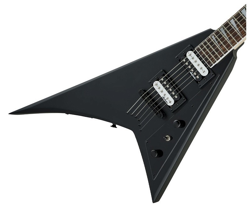 Фото JACKSON JS32T RR, AH FB, S-THRU, SATIN BLACK