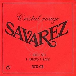 Струны для классической гитары SAVAREZ CRISTAL ROUGE 570 CR (28-32-40-30-34-42)