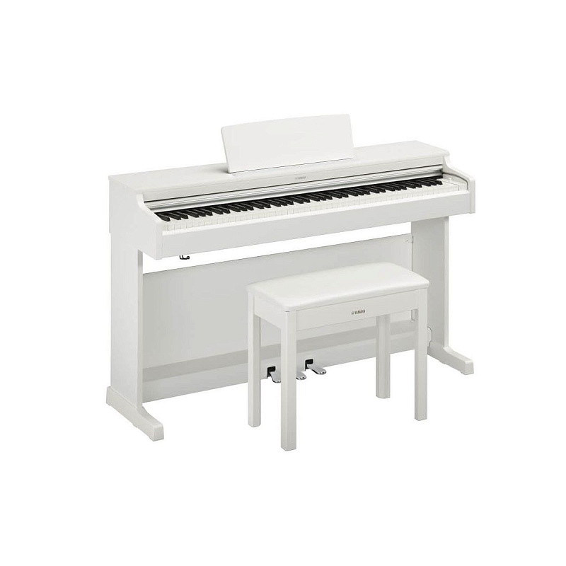 Фото Цифровое пианино с банкеткой Yamaha YDP-165WH Arius