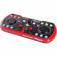 DJ-Tech POKET DJ DUO (PDJD-RED-USB-DJ) Ультракомпактный DJ-контроллер 