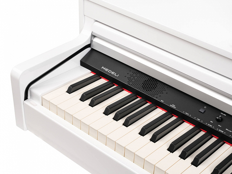 Цифровое пианино Medeli DP420K-GW, белое глянцевое в магазине Music-Hummer