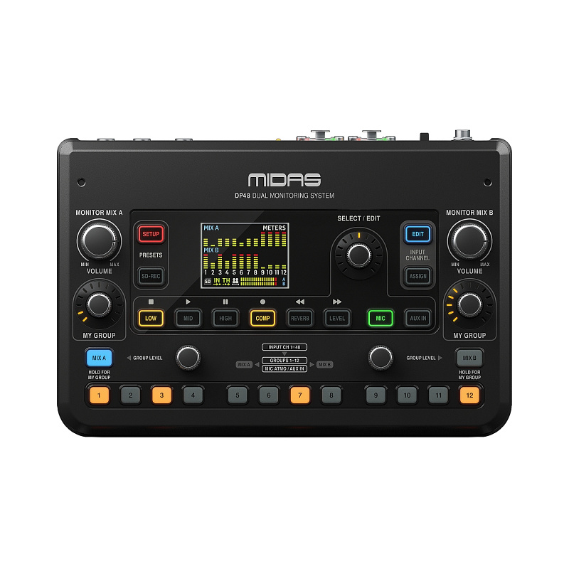 Фото Персональный мониторный микшер MIDAS DP48