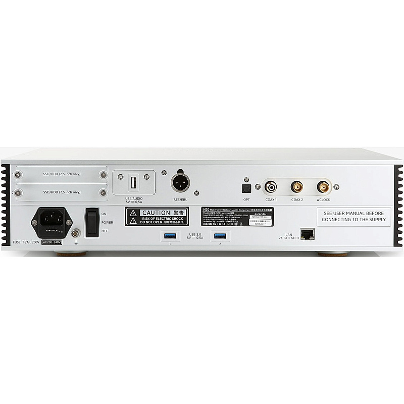 Фото Сетевой плеер Aurender N20 4Tb SILVER
