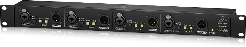 Фото Активный, четырехканальный директ-бокс BEHRINGER DI4800A